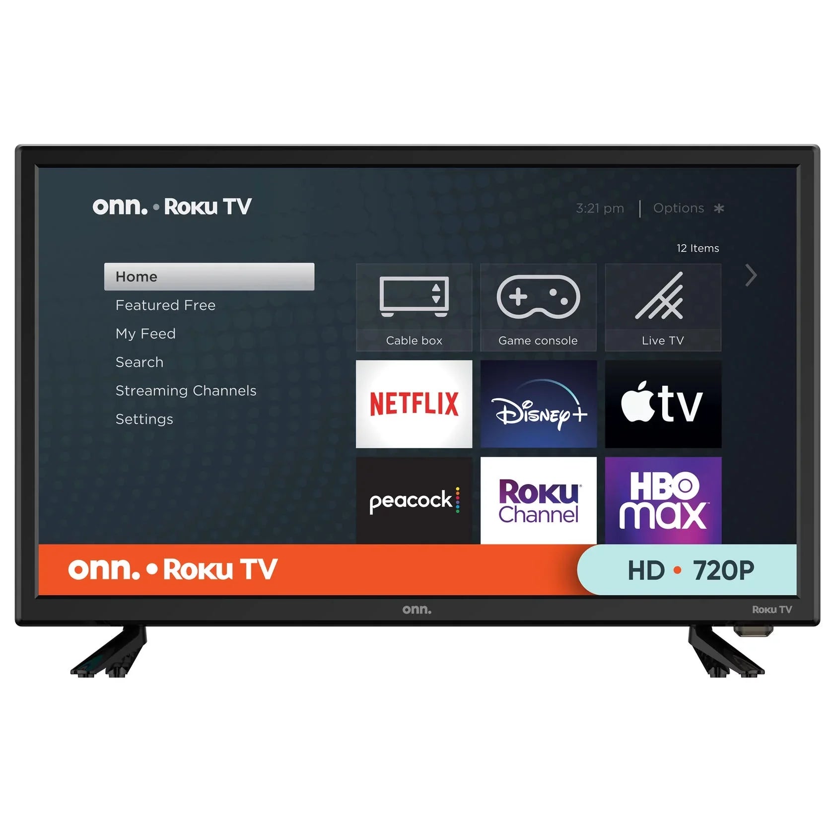 Restored 0nn. 24" Class 720P HD LED Roku Sizemart TV (10001_2590) (Refurbished)