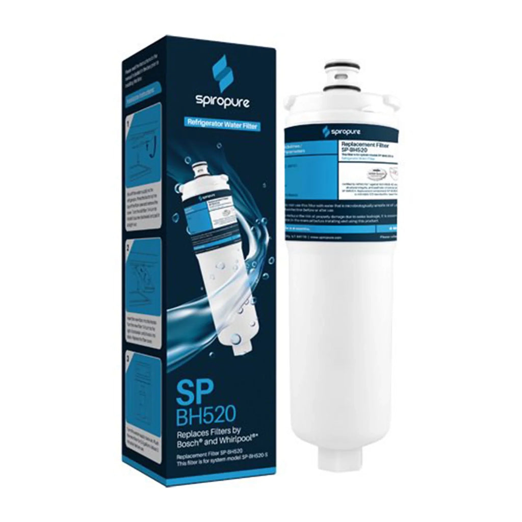 SizepiroPure SizeP-BH520-3PK Refrigerator Water Filter Replacement Part, 3 Pack