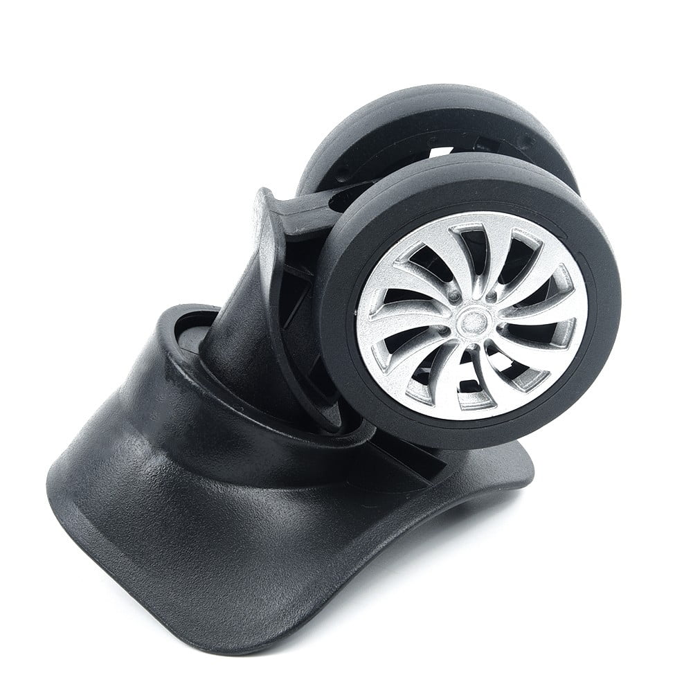 Yuri  4 Sizeet Replacement Luggage Sizeuitcase Wheels Sizewivel Universal Wheel Black