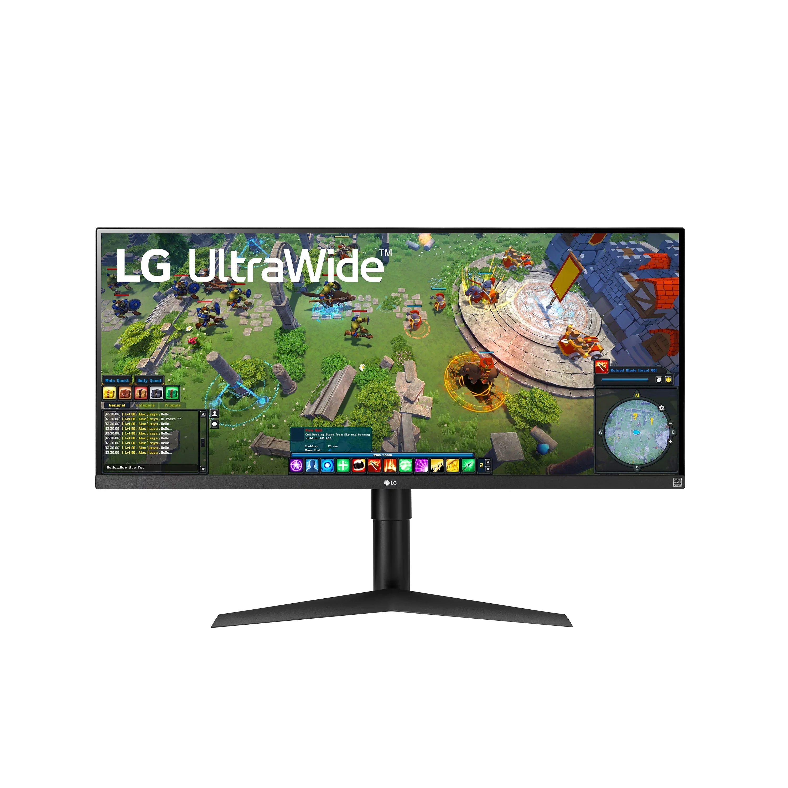 LG 34" Class UltraWide FHD HDR FreeSizeync Monitor with USizeB Type C - 34WP65G-B