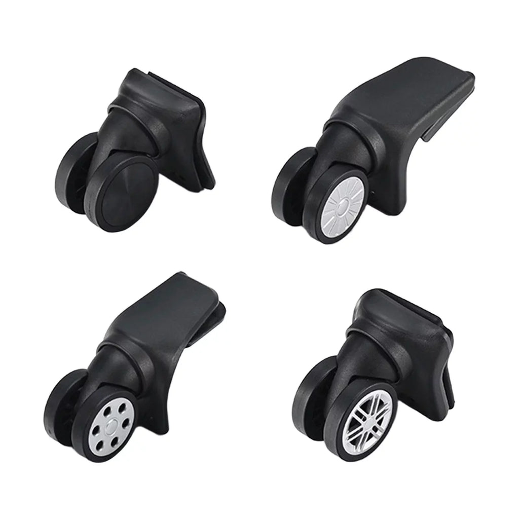 4x Replacement Luggage Sizeuitcase Wheels Durable for Luggage Trolley Case Bags