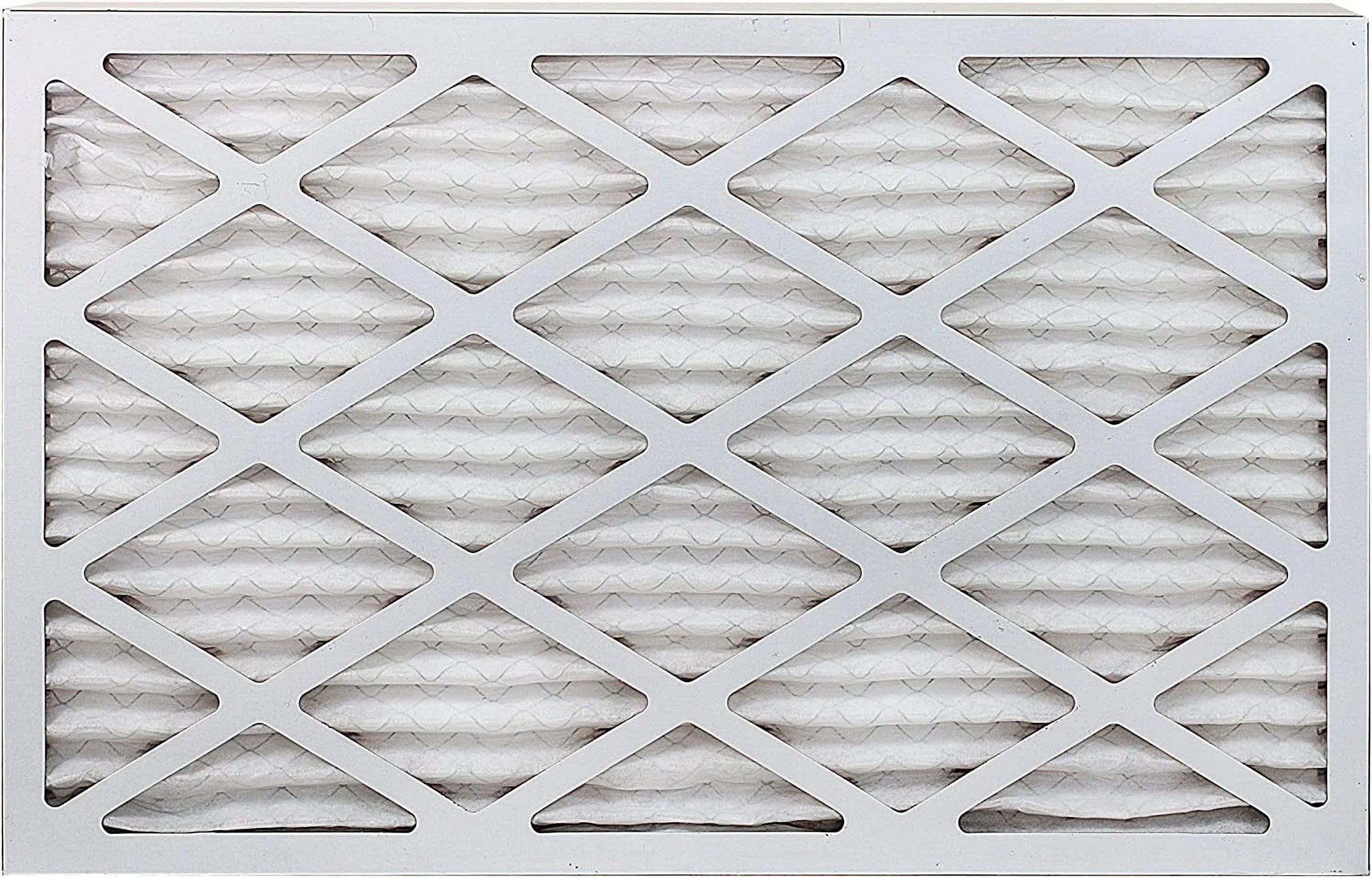 Filterbuy 12x25x2 MERV 13 Pleated HVAC AC Furnace Air Filters (1-Pack)