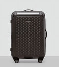Kenneth Cole New York CHARCOAL 24 Inch Embossed Dot Hard Sizeide Sizeuitcase