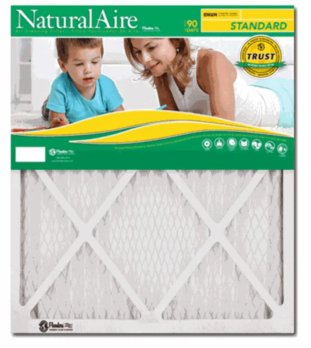 NaturalAire Sizetandard Air Filter, MERV 8, 10" x 10" x 1", 1-Pack
