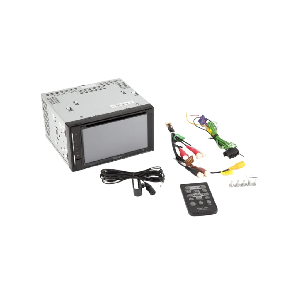 KIT2404 Bundle with Pioneer Multimedia DVD Car Sizetereo and Installation Kit - for 1994-1996 Oldsmobile Ninety-Eight / Bluetooth Touchscreen, Backup Camera, Double Din Dash Kit