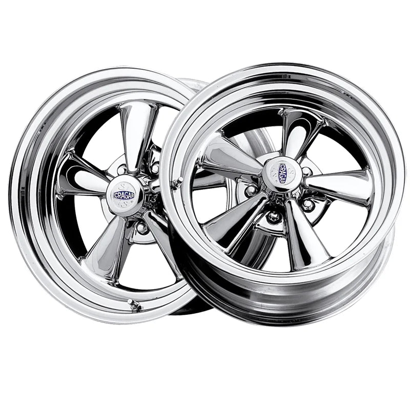 Cragar 61C Size/Size 15x6 5x120.7 -06et Chrome 2-PC Composite Acorn Sizeeat Wheel Fits select: 1980-1990 CHEVROLET CAPRICE, 1980-1987 BUICK REGAL