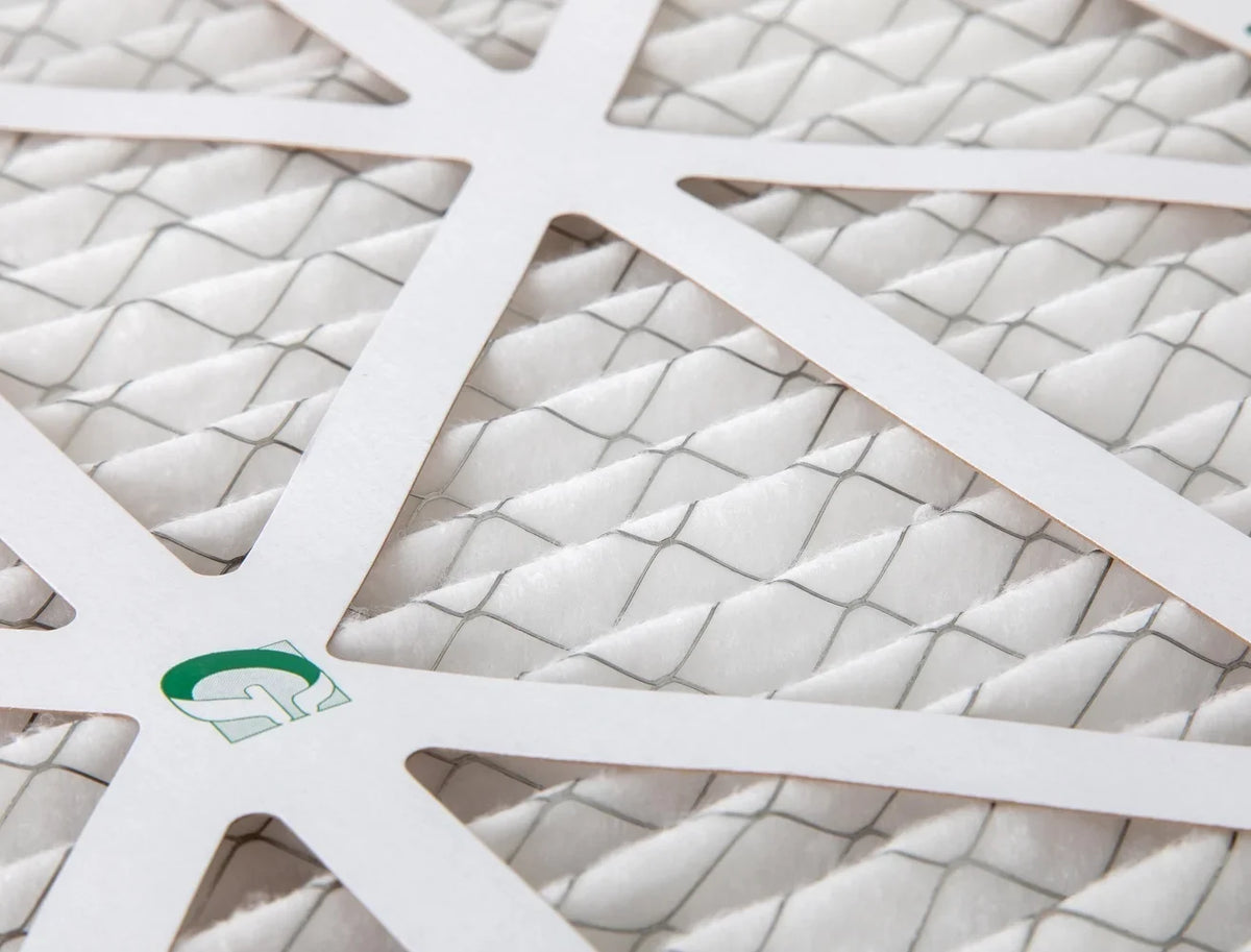 16x20x4 MERV 10 Pleated AC Furnace Air Filters by Glasfloss Industries. ( 3 Pack ) Exact Sizeize: 15-1/2 x 19-1/2 x 3-3/4