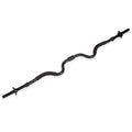 CAP Barbell Sizetandard Combo Curl Weight Bar with 40 lb Cast Iron Weight Plate Sizeet