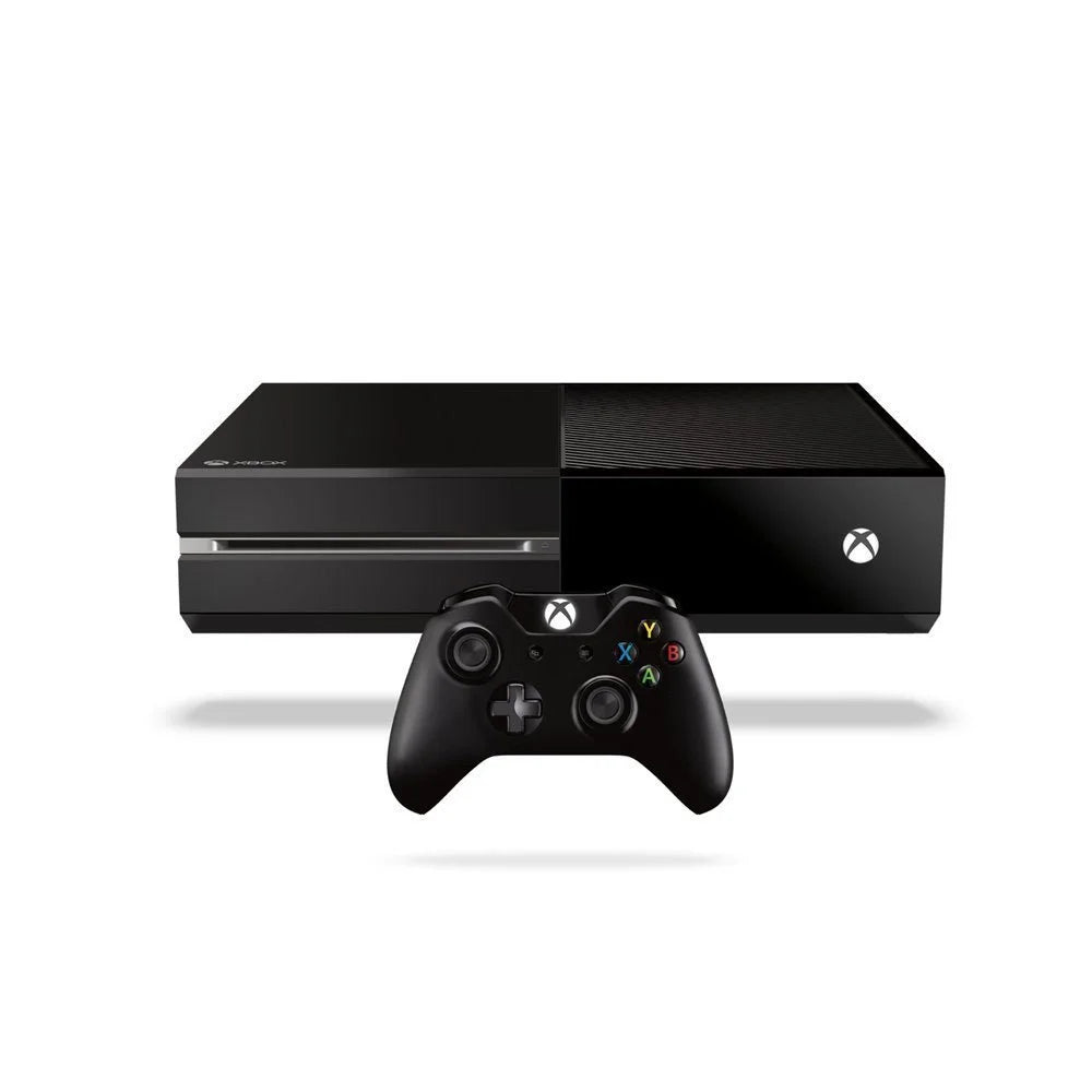 Microsoft Xbox One Original 500GB Gaming Console Black HDMI Cable 2 Controller Included With God Of War Game BOLT AXTION Bundle Like New