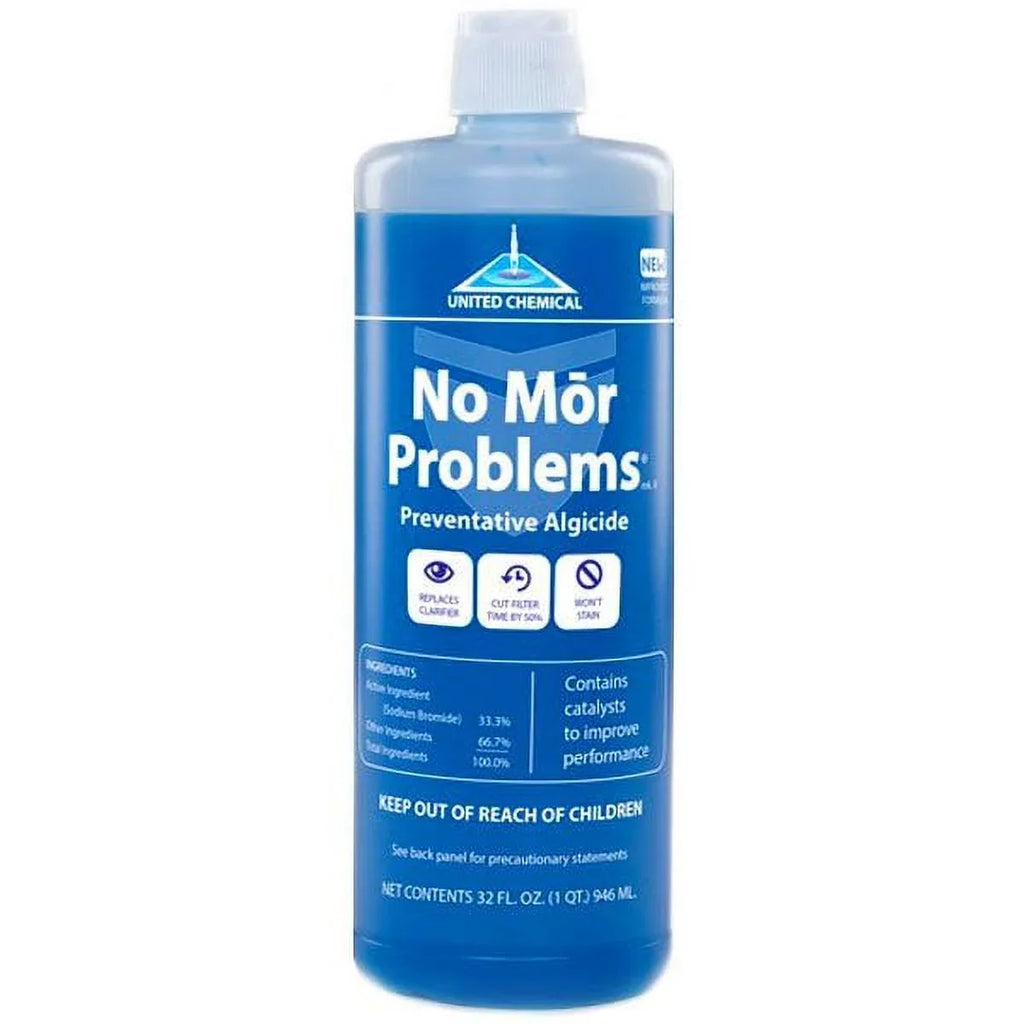 United Chemical No Mor Problems Sizewimming Pool Algaecide 1 Quart NMP-C12 2 Pack
