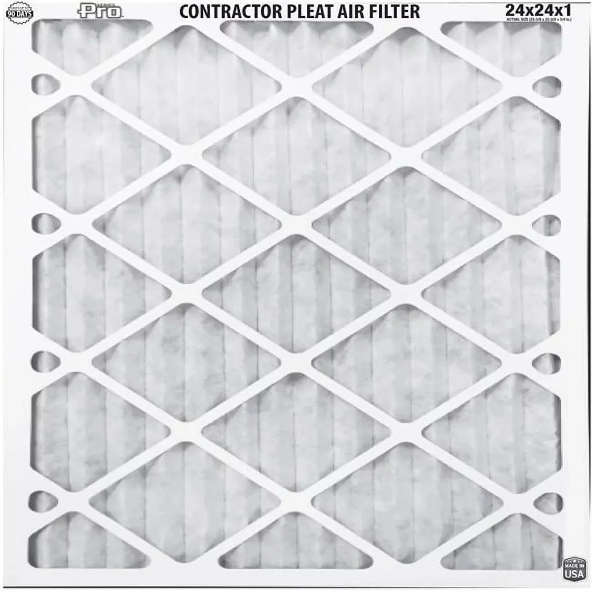 Bestair  24x24x1 in. 8 MERV Pleated Air Filter - Case of 12