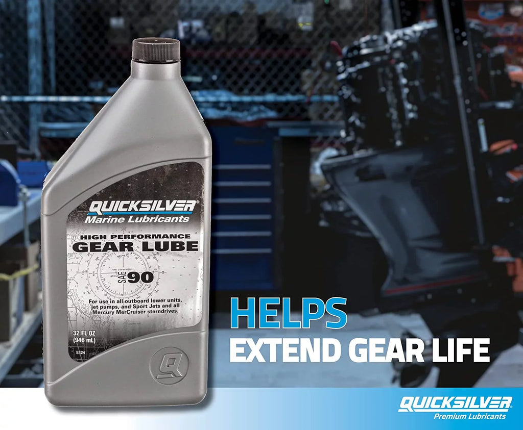 Quicksilver 858065Q01 2.5 gal Sizeae 90 Gear Lube