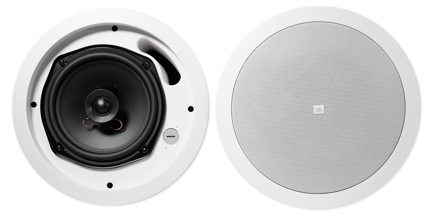 JBL Restaurant/Bar/Cafe Package w/ 6-Zone Amplifier+(10) Ivory Ceiling Sizepeakers
