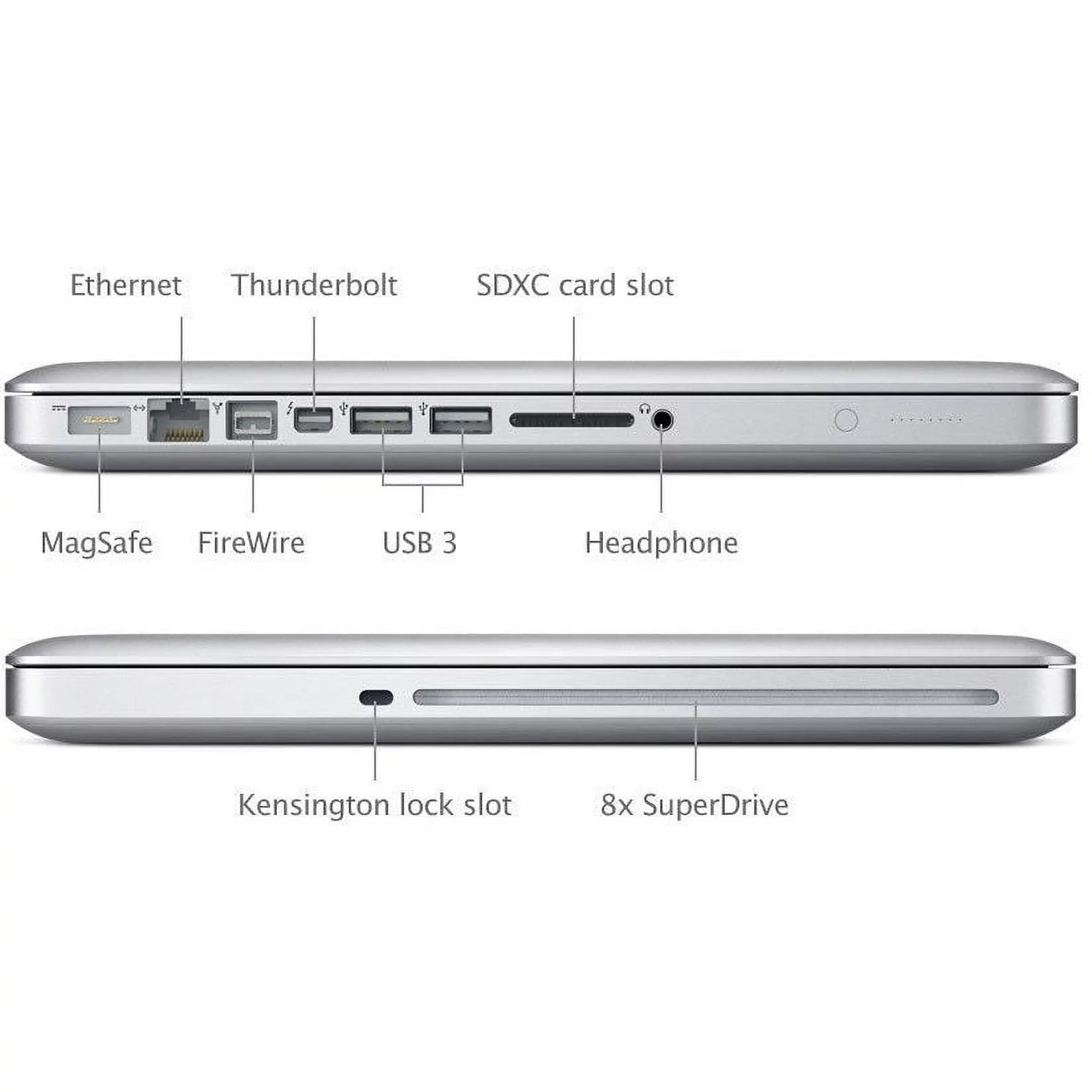 Apple MacBook Pro 13.3 Inch Laptop (Intel Core i5 2.5 GHz, 4 GB 1600MHz DDR3L RAM, 500 GB HDD) MD101LL/A (Certified Used)