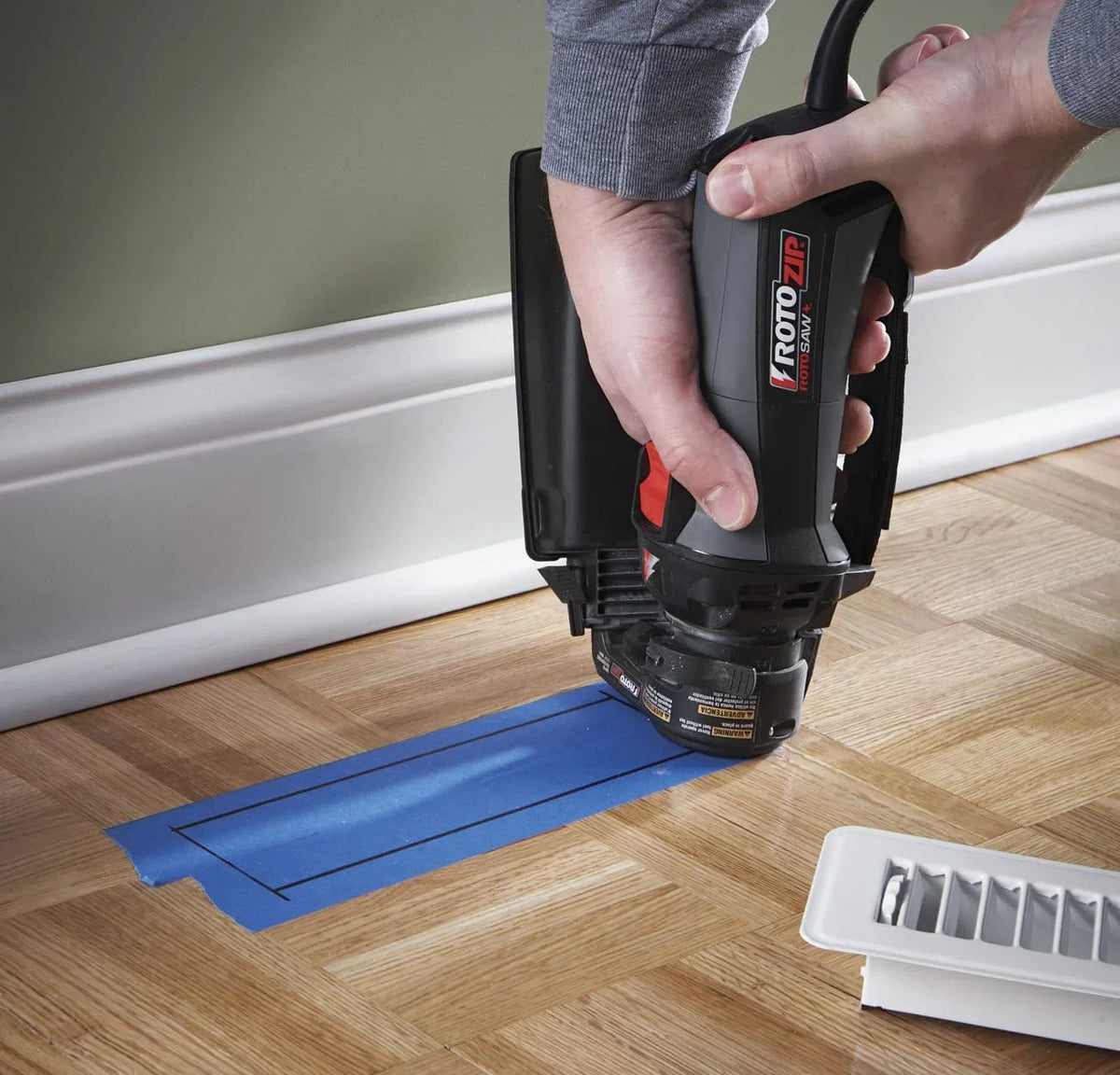 Rotozip  1   x 4 in. L Plastic  Dust Vault Attachment  1 pc.