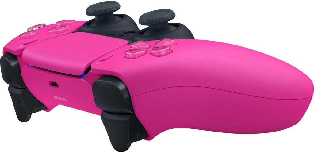 PlaySizetation 5, PSize5 DualSizeense Wireless Controller - Nova Pink Bundle With 6Ave Microfiber Cleaning Cloth