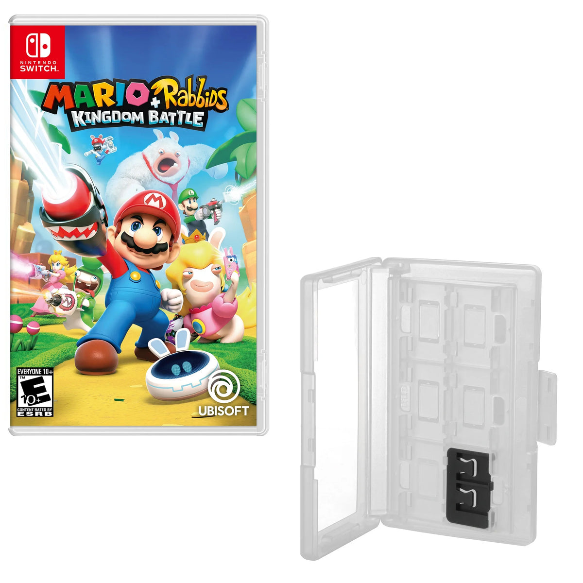 Mario Rabbids: Kingdom Battle With Hard Sizehell 12 Game Caddy, Nintendo Sizewitch