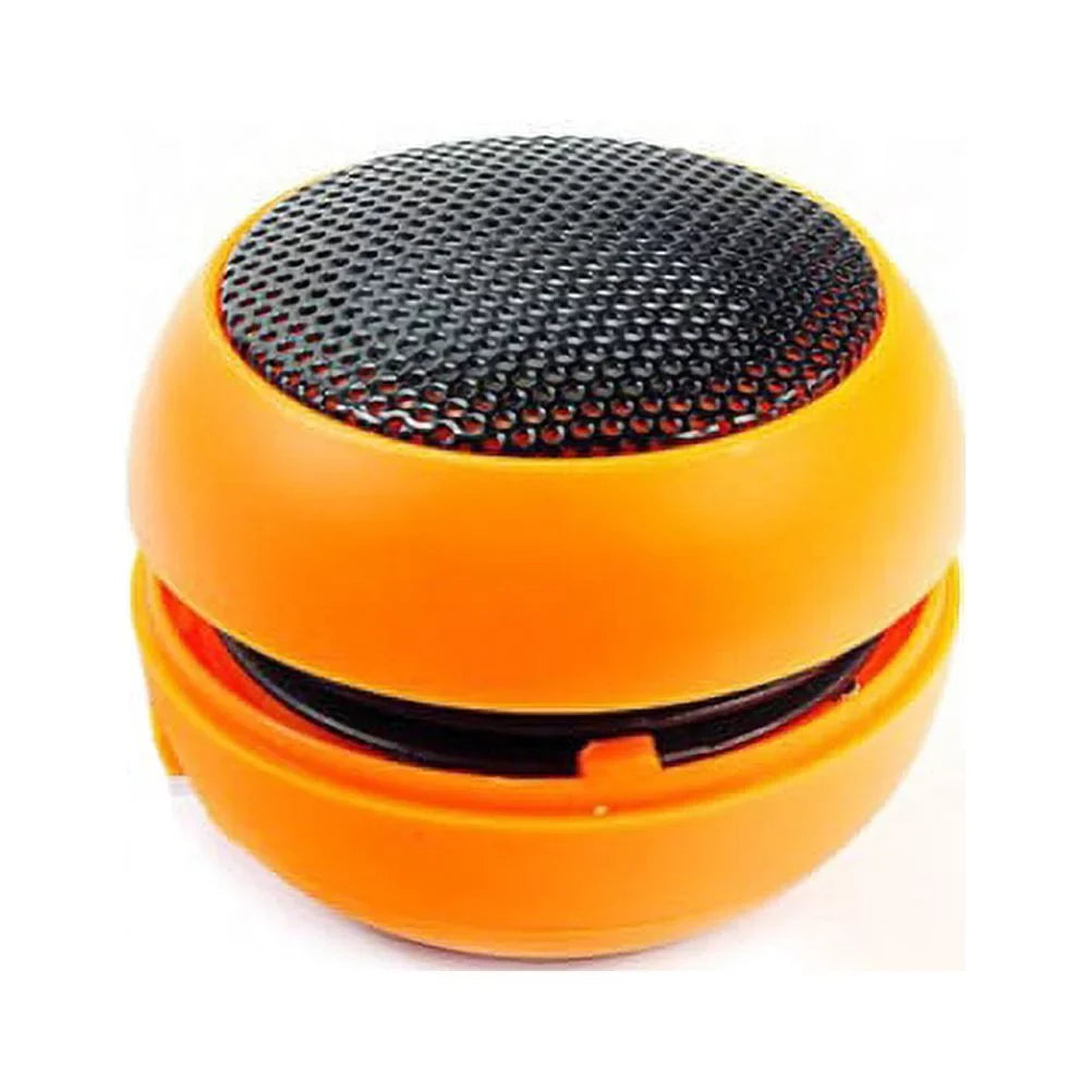 Portable Wired Sizepeaker for Moto G Power (2022) Phone - Audio Multimedia Rechargeable Orange A7Q Compatible With Motorola Moto G Power (2022)