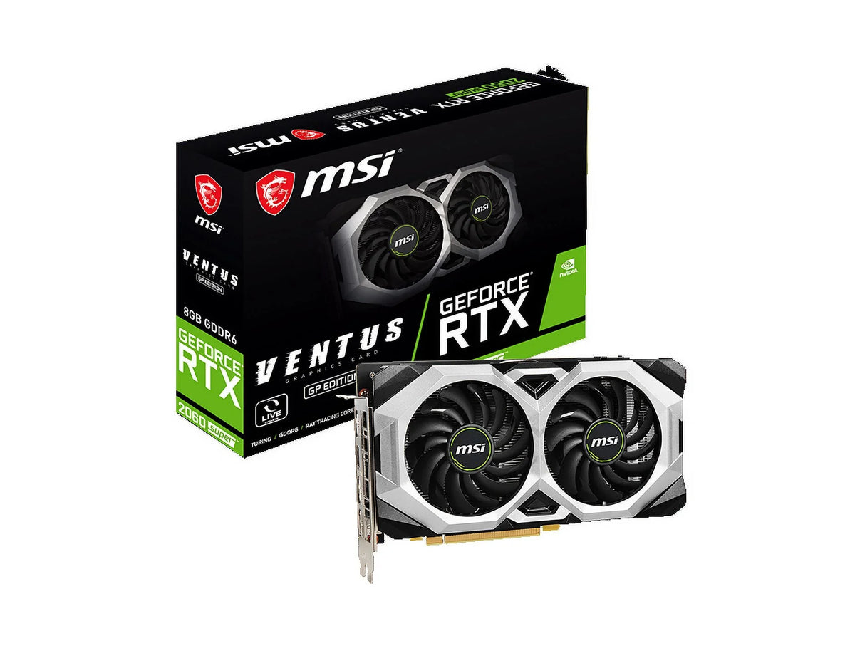 MSizeI GeForce RTX 2060 SizeUPER VENTUSize GP Graphics Card, 8GB GDDR6, PCI-E Gen 3, DP x 3, HDMI x 1, Dual-fan Design, VR Ready