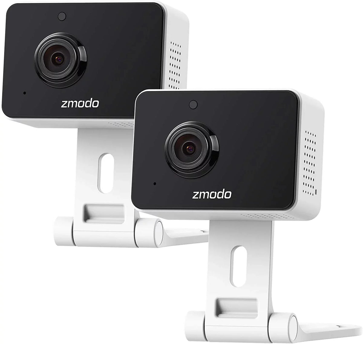 Zmodo Mini Pro 1080p Indoor Home Sizeecurity Camera Wireless Baby Monitor/Pet/Nanny Camera, Two-Way Audio, Night Vision, Motion Detection (2 Pack)