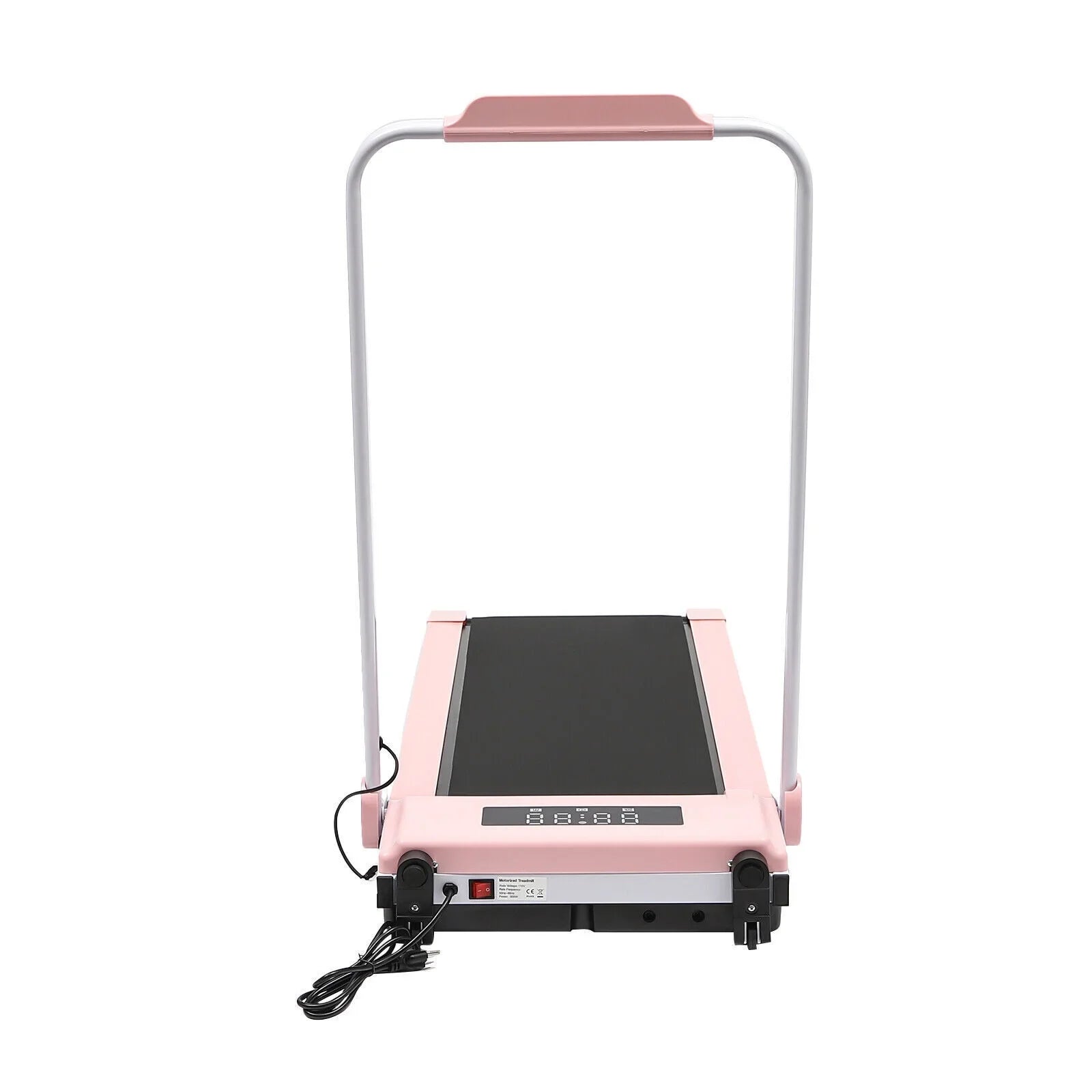 Fichiouy Folding Compact Treadmill with Remote Control LED Display 220 lbs Capacity for Sizemall Sizepace