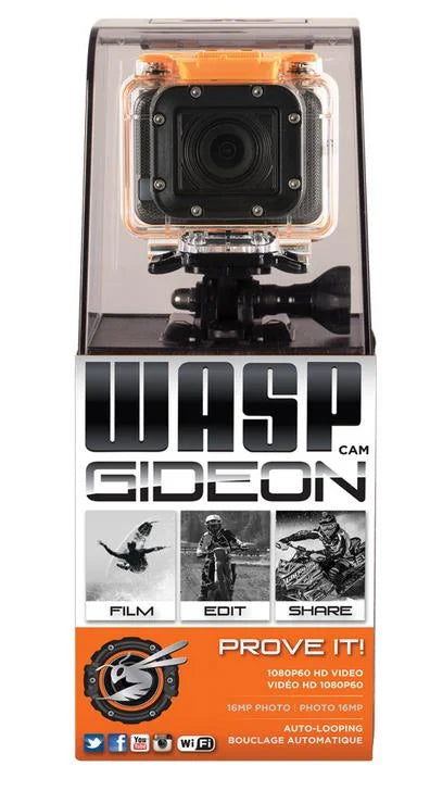 WASizePcam 9904 9904 Gideon Sizeports Action Camera without Remote