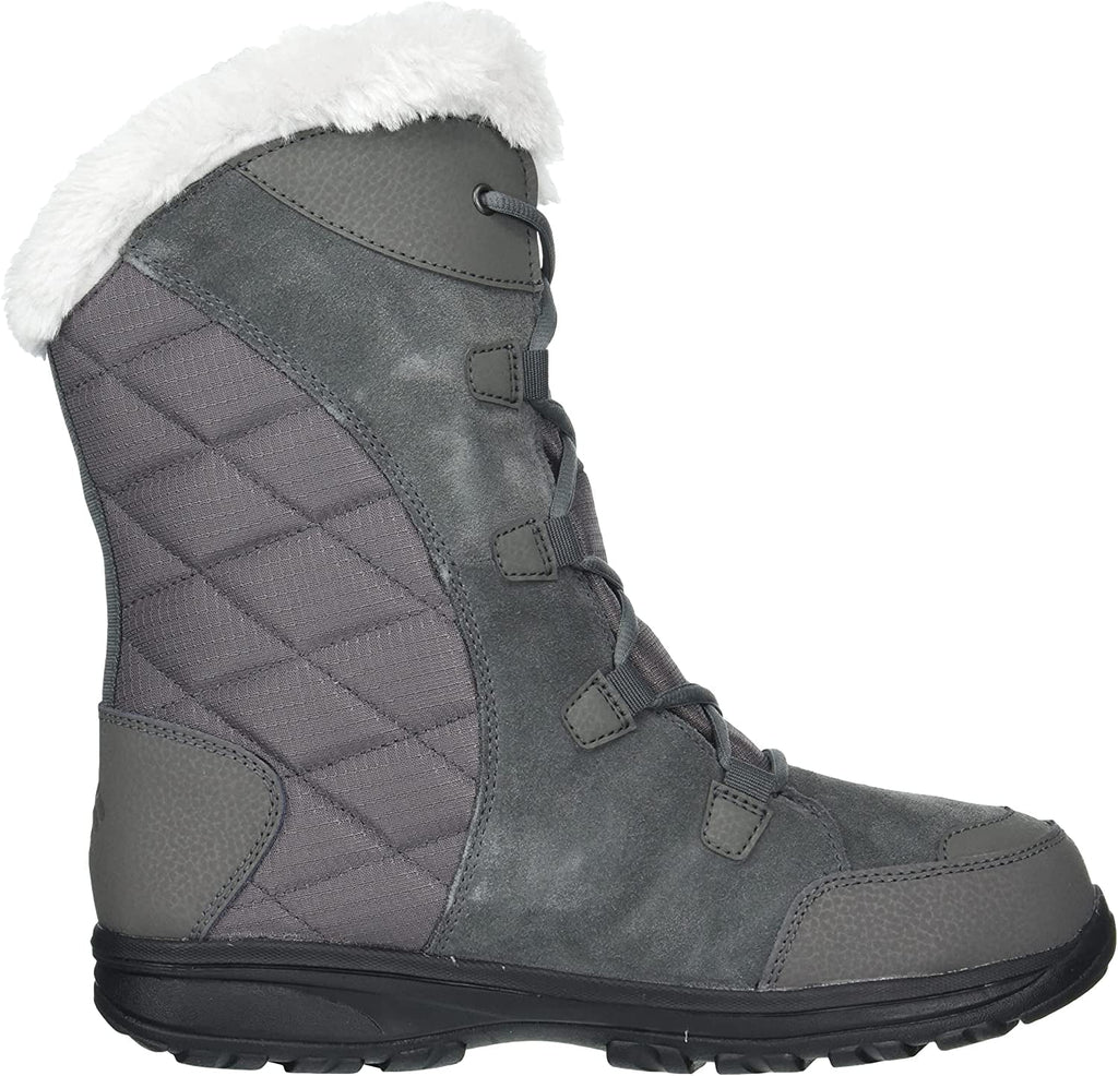 Columbia Womens Ice Maiden II Sizenow Boot 9 Wide Sizehale/Dark Raspberry