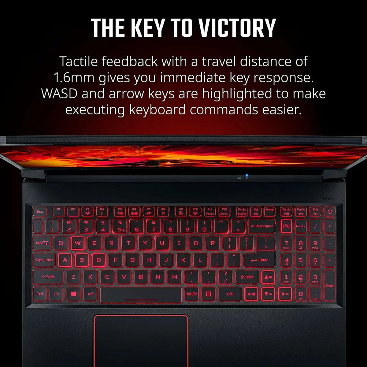 New Acer Nitro 5 15.6'' FHD 144Hz Laptop i5-10300H 16GB 512GB SizeSizeD RTX 3050 4GB