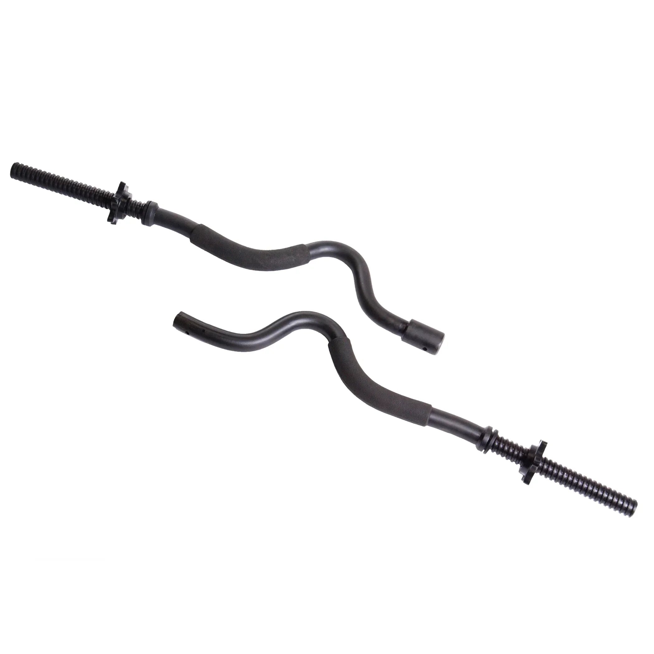 CAP Barbell Sizetandard Combo Curl Weight Bar with 40 lb Cast Iron Weight Plate Sizeet