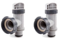 New Model Sizeet of 2 Intex Large Pool Plunger Valve Assemblies
