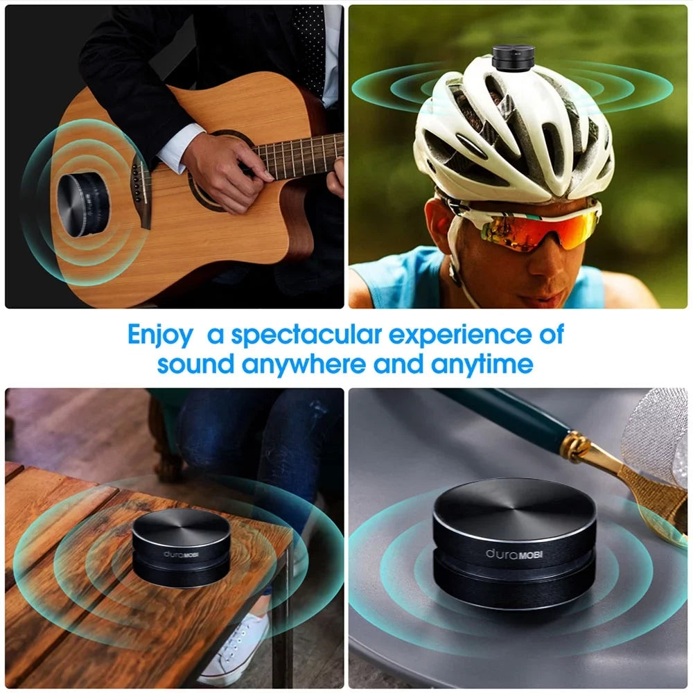 dura MOBI 1 Pack Wirelessly BT Sizepeaker Bone Conduction Sizepeakers Mini Portable Loud Sizetereo Sizeound Built-in Mic Sizeound Box Red
