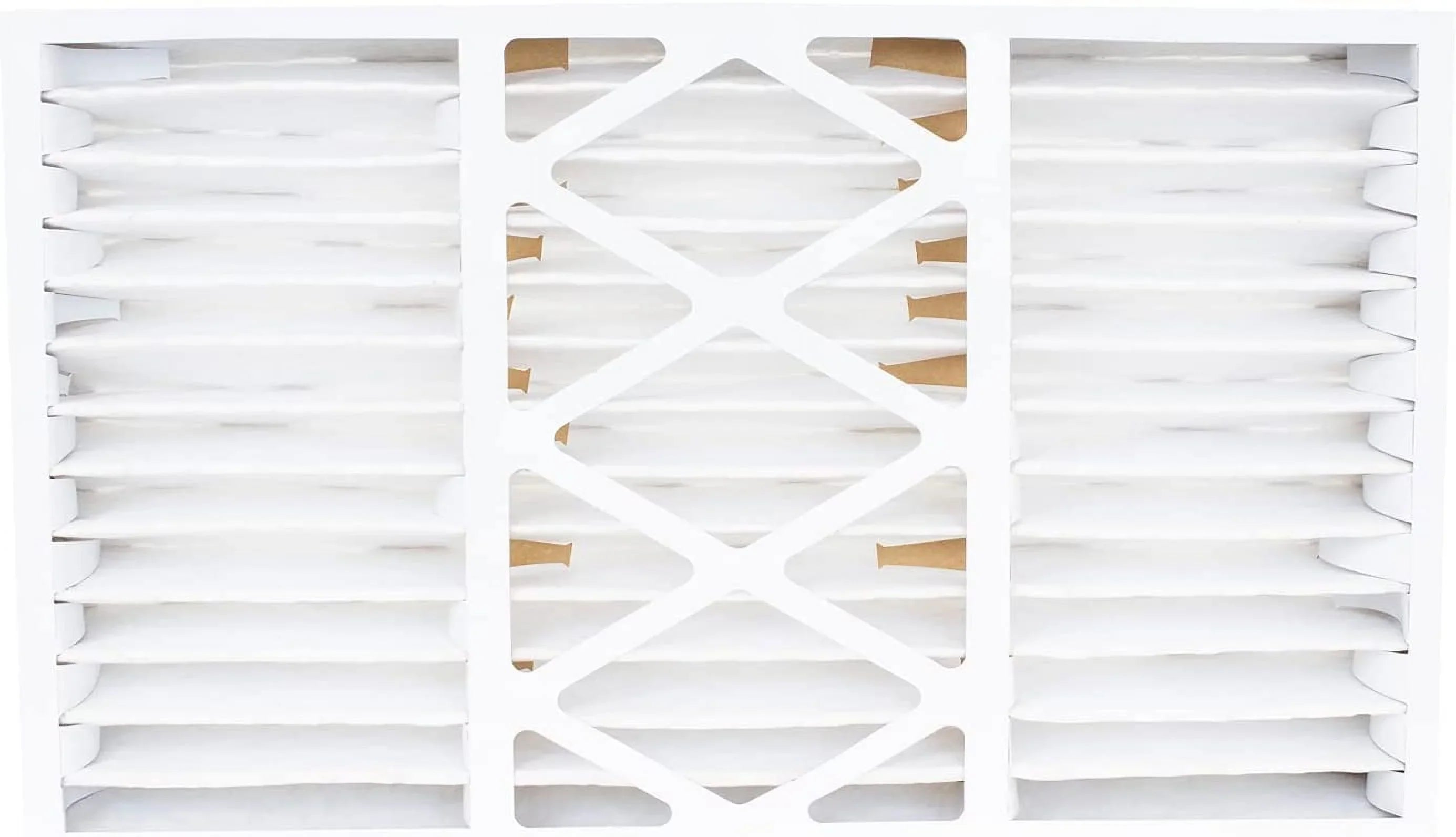 Filterbuy 16x25x3 MERV 8 Pleated HVAC AC Furnace Air Filters for Trion Air Bear 255649-101 (3-Pack)