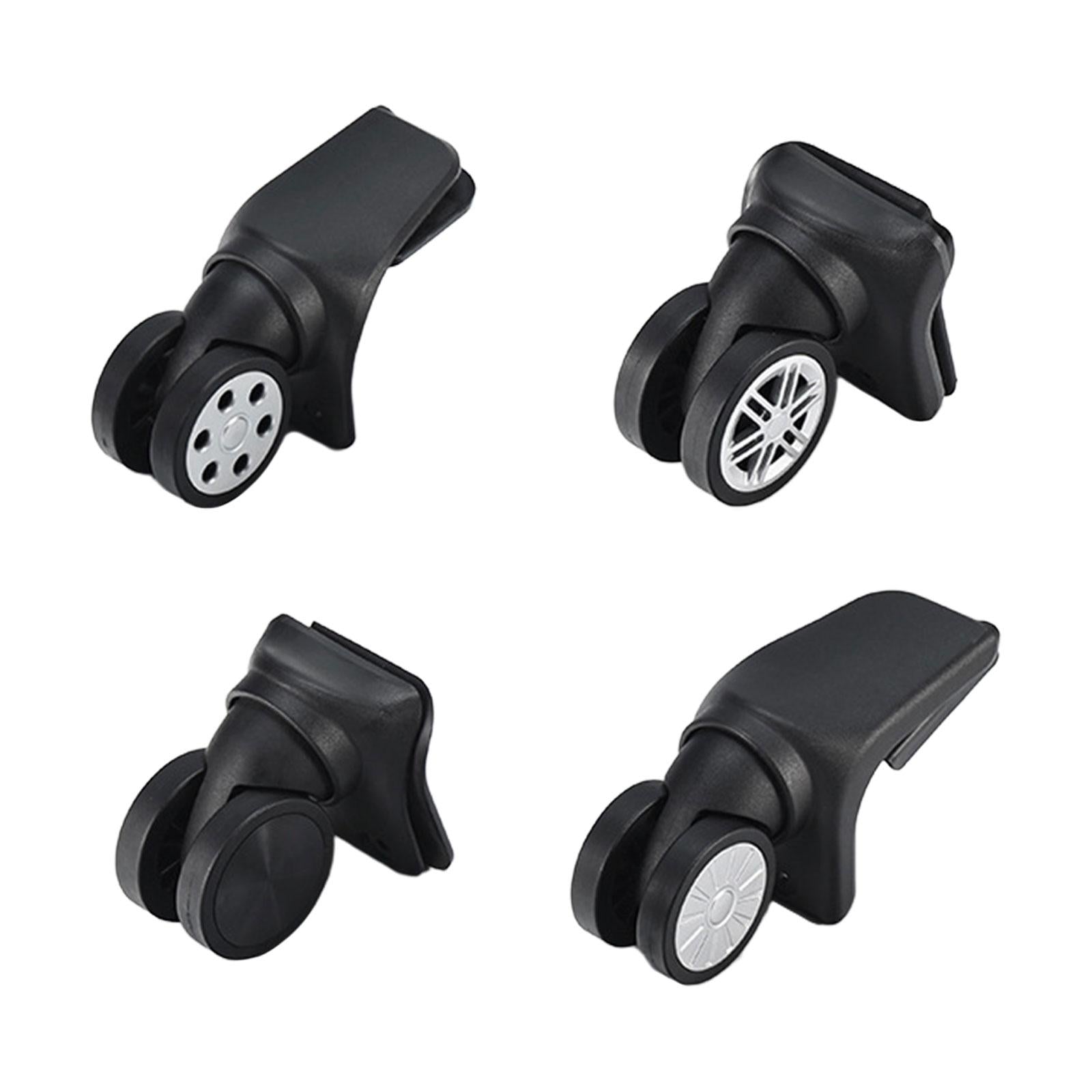 4x Replacement Luggage Sizeuitcase Wheels Durable for Luggage Trolley Case Bags