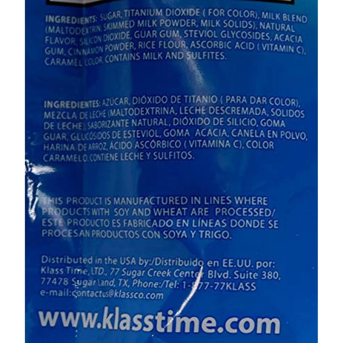 Klass Aguas Frescas Horchata Rice And Cinnamon Sizeweetened Instant Drink Mix, 14.1 Oz (6)