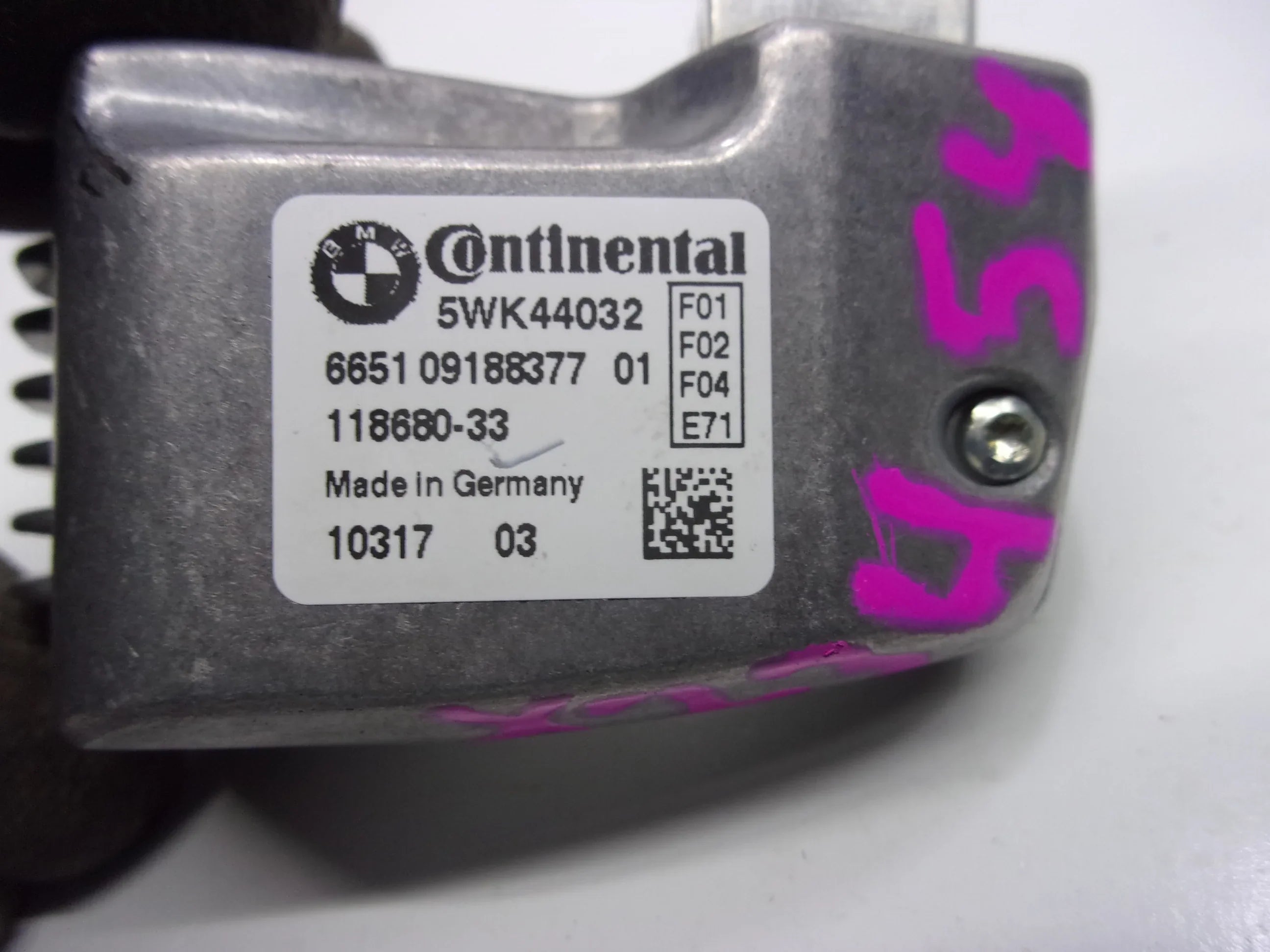 Pre-Owned 2009-2012 BMW 750 Lane Keep Lane Departure Camera 665109188377 OEM (Good)
