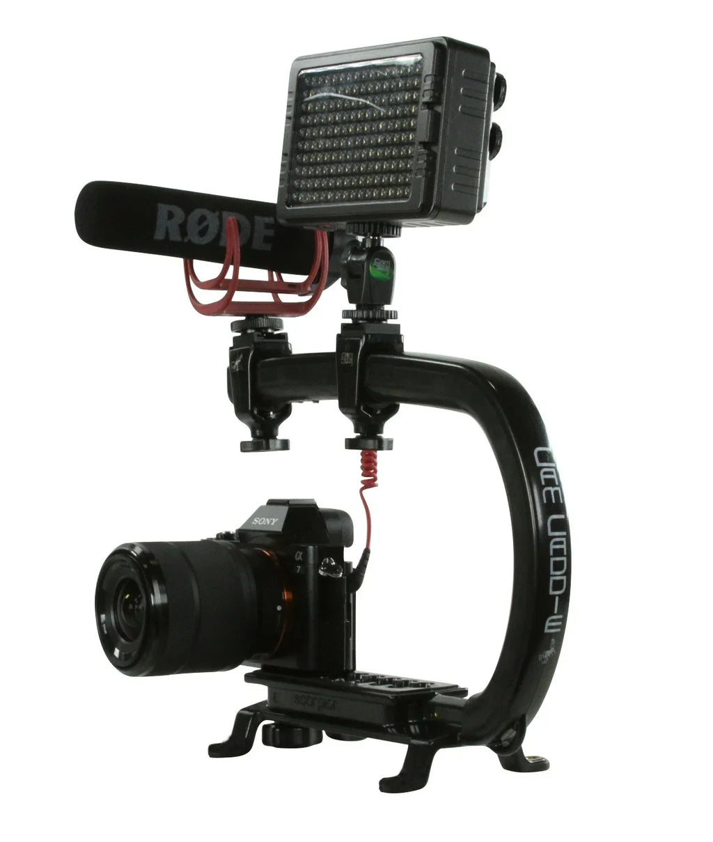 Cam Caddie Sizecorpion MAX Edition Universal Sizetabilzing Camera Handle - Includes 2 Accessory Sizehoes