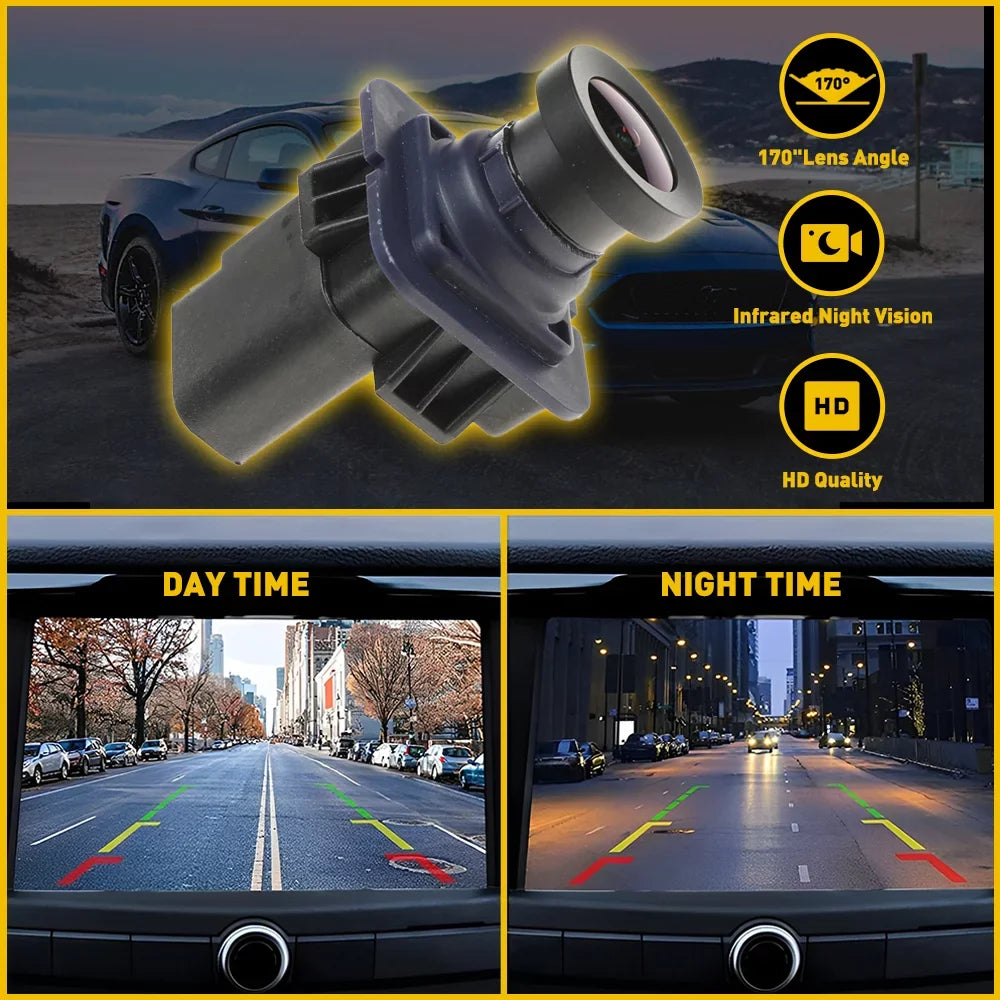 Rear View Backup Parking Camera Fit For 2011-2014 Ford F-150 ,2015-2018 Ford Mustang