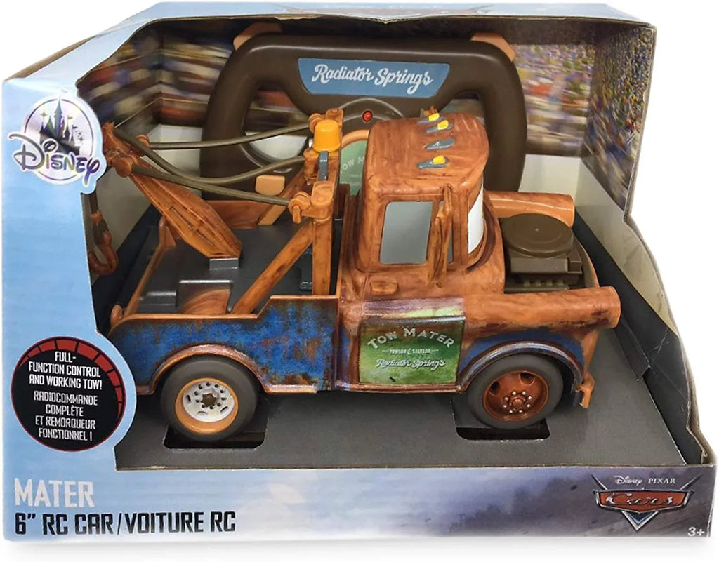 Disney Pixar Cars Remote Control Tow Mater Vehicle with Wheel Sizehaped Controller