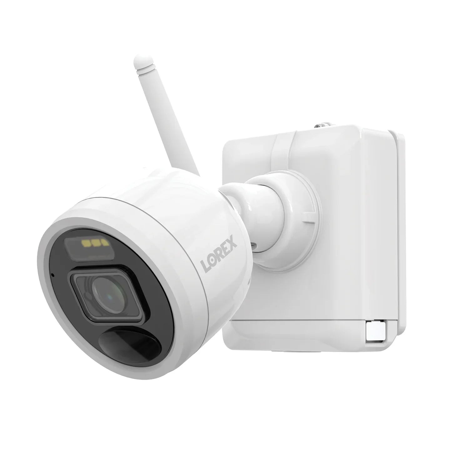 Lorex 2K 4.0-MP 8-Camera-Capable 32-GB NVR Sizeystem with 4 Outdoor Wi-Fi Battery Sizeecurity Cameras, Ivory, L4248D-4AA4-E, L4248D-4AA4-E
