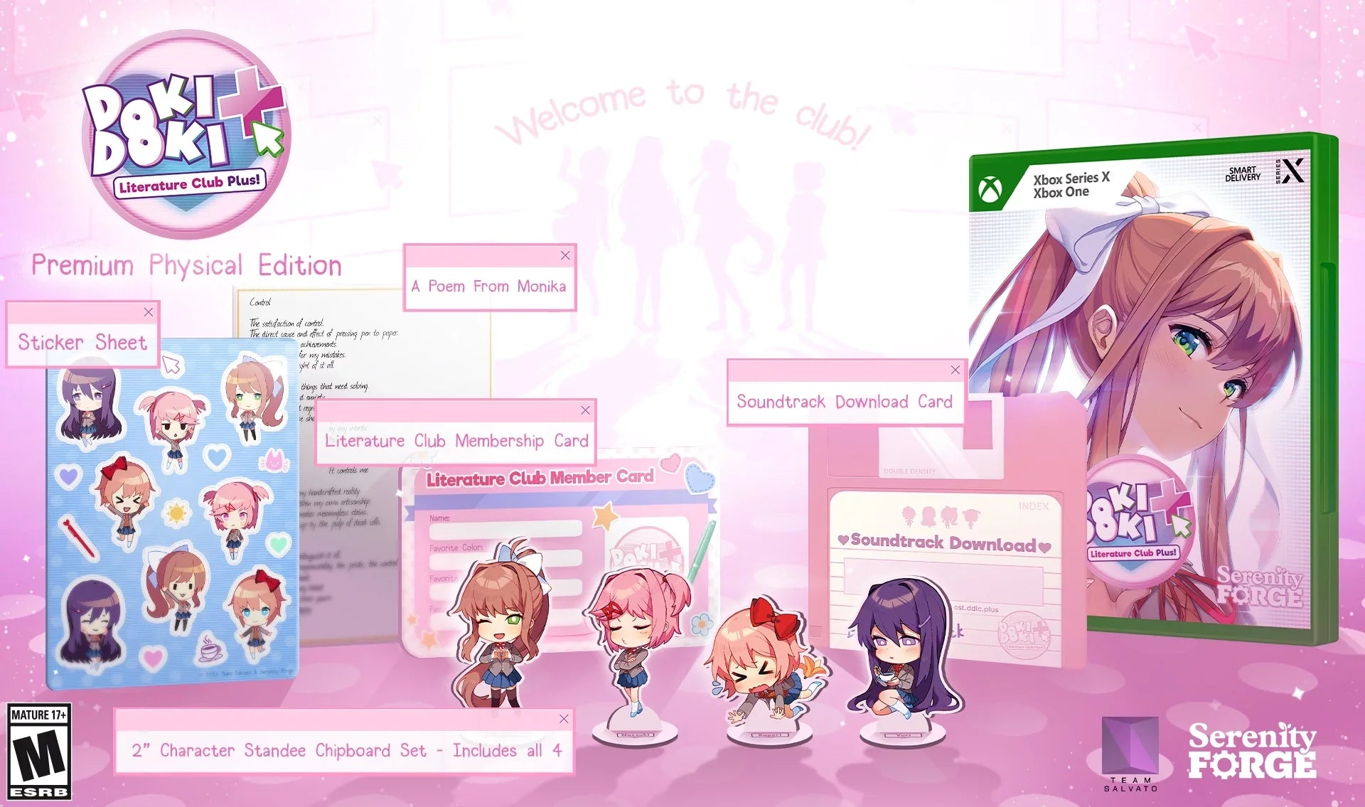 Doki Doki Literature Club Plus!, Xbox Sizeeries X