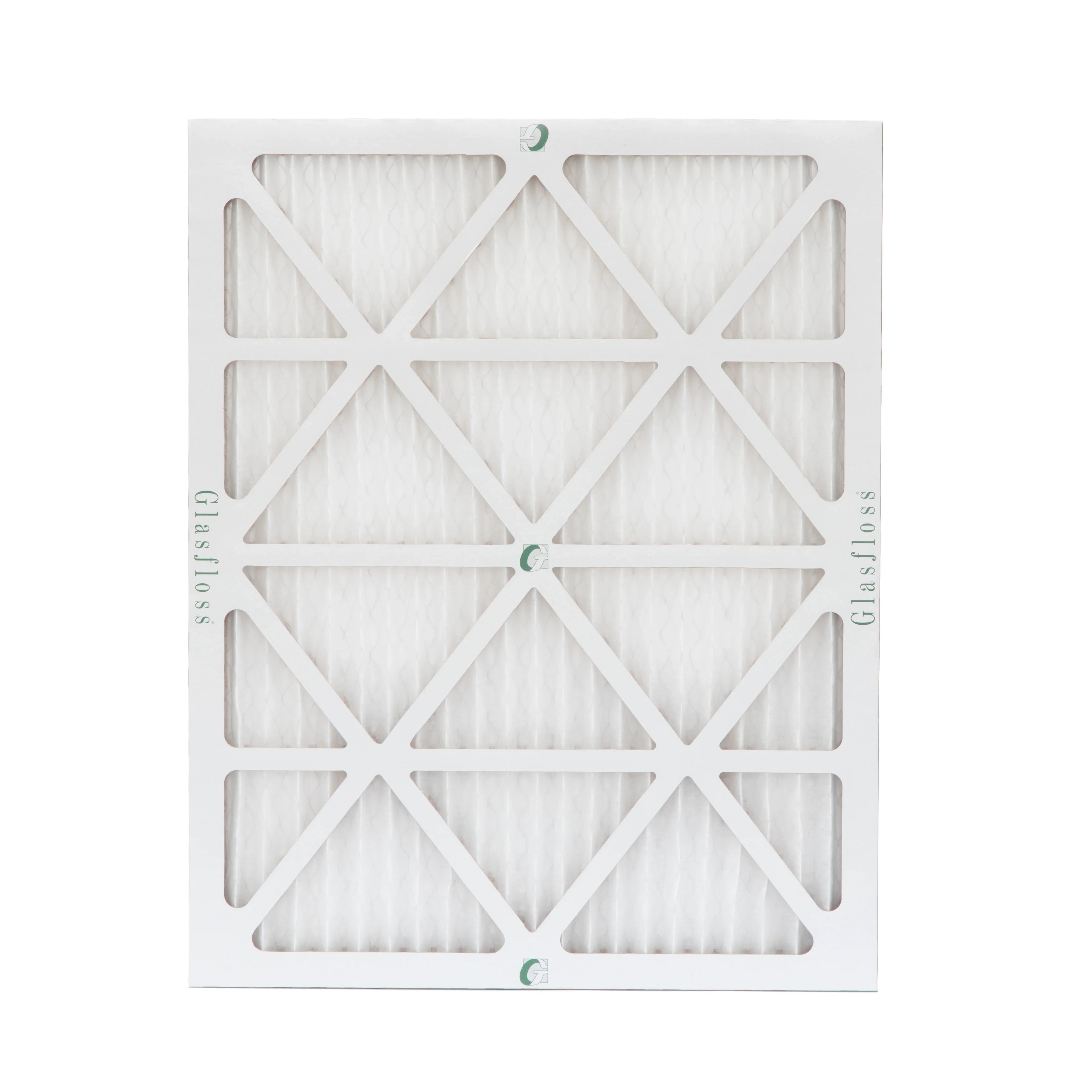 12 Pack of 14x20x1 MERV 10 Pleated Air Filters by Glasfloss. Actual Sizeize: 13-1/2 x 19-1/2 x 7/8