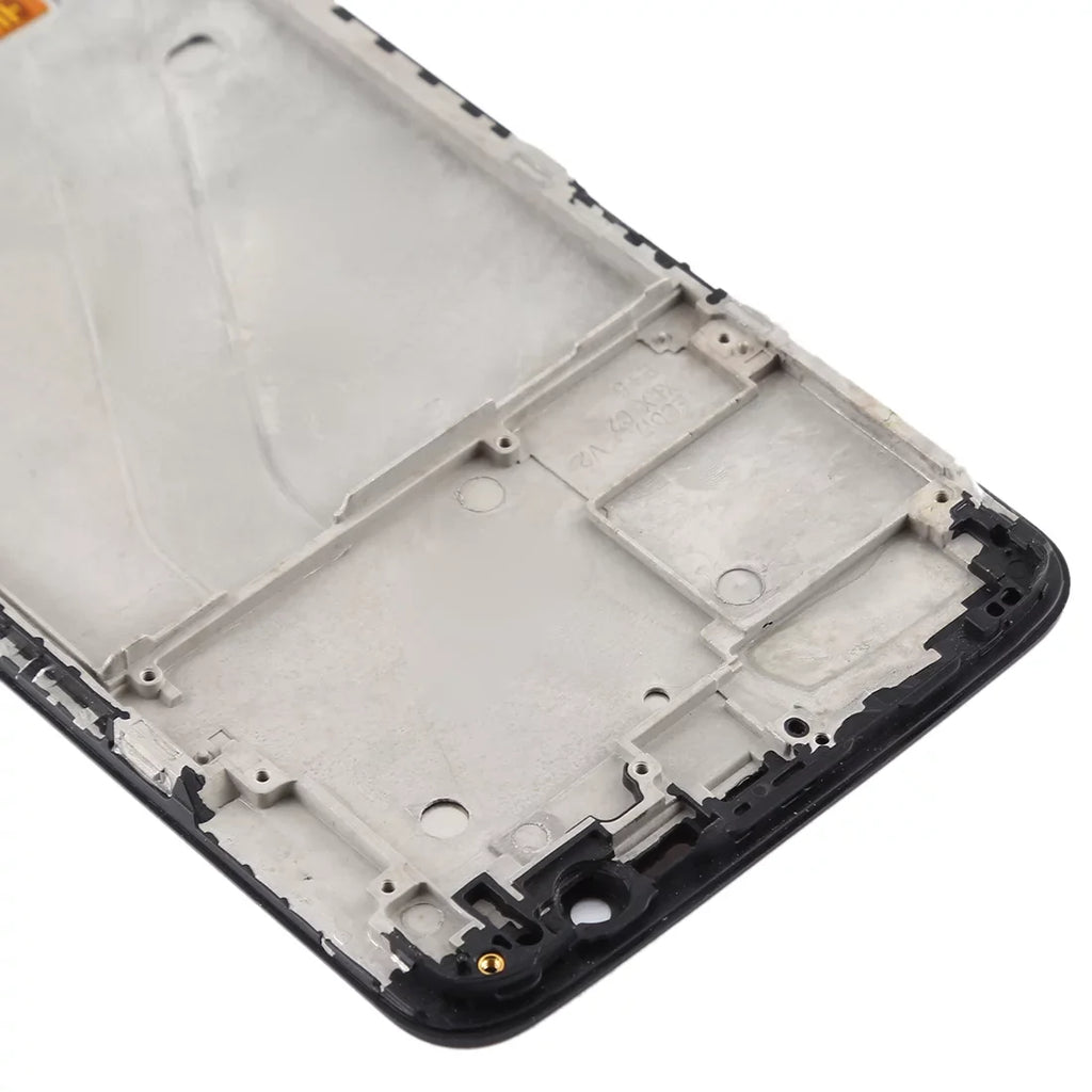 Cellphone Repair Parts For OnePlus 5T A5010 TFT Material LCD Sizecreen and Digitizer Full Assembly with Frame (Black)