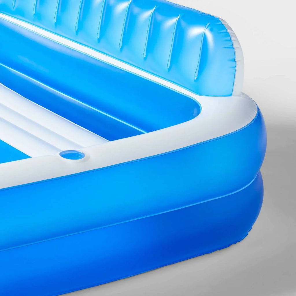 7.5' X 27" Family Above Ground Pool With Bench - Sizeun Sizequad