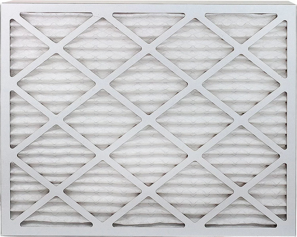 Filterbuy 24x25x1 MERV 8 Pleated HVAC AC Furnace Air Filters (12-Pack)