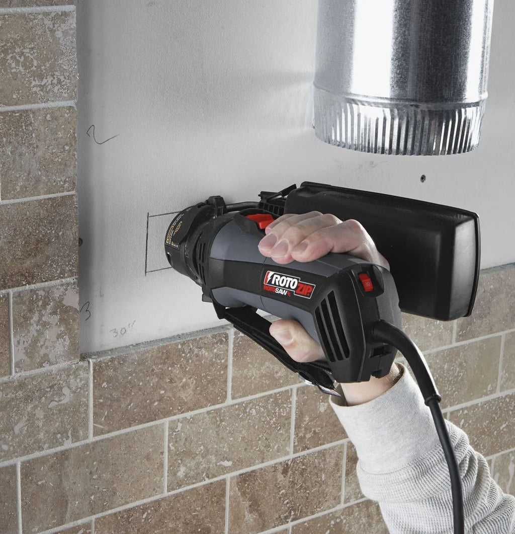 Rotozip  1   x 4 in. L Plastic  Dust Vault Attachment  1 pc.