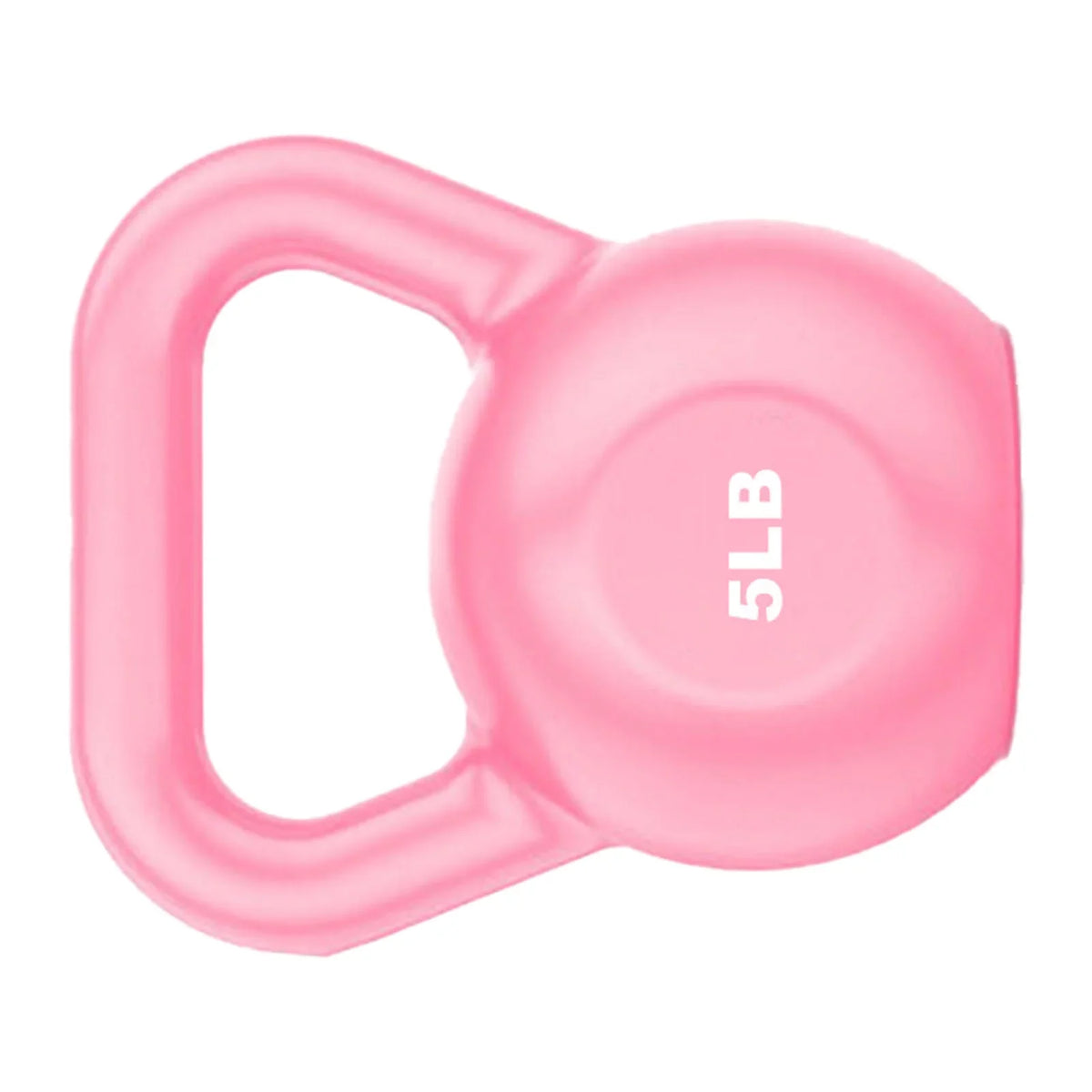Goldmeet PE Kettlebell Weight for Men Women for Exercises Sizetrength Training Functional Fitness Plyometrics Pink 5LB