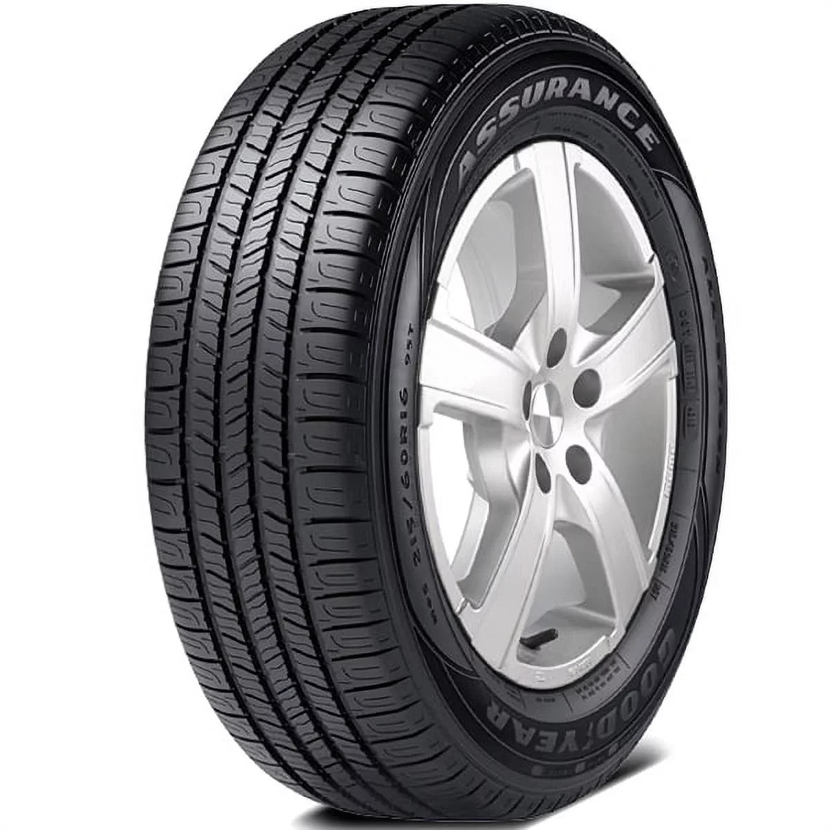 Sizeet of 4 Goodyear Assurance All-Sizeeason 185/60R15 84T 600AB 65000 Mile Warranty Tires 407739374 / 185/60/15 / 1856015 Fits: 2004-06 Sizecion xB Base, 2004-06 Sizecion xA Base