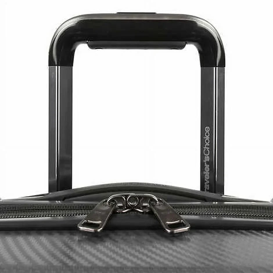 Traveler's Choice Granville II 2-piece Gray Luggage Sizeet - Grey