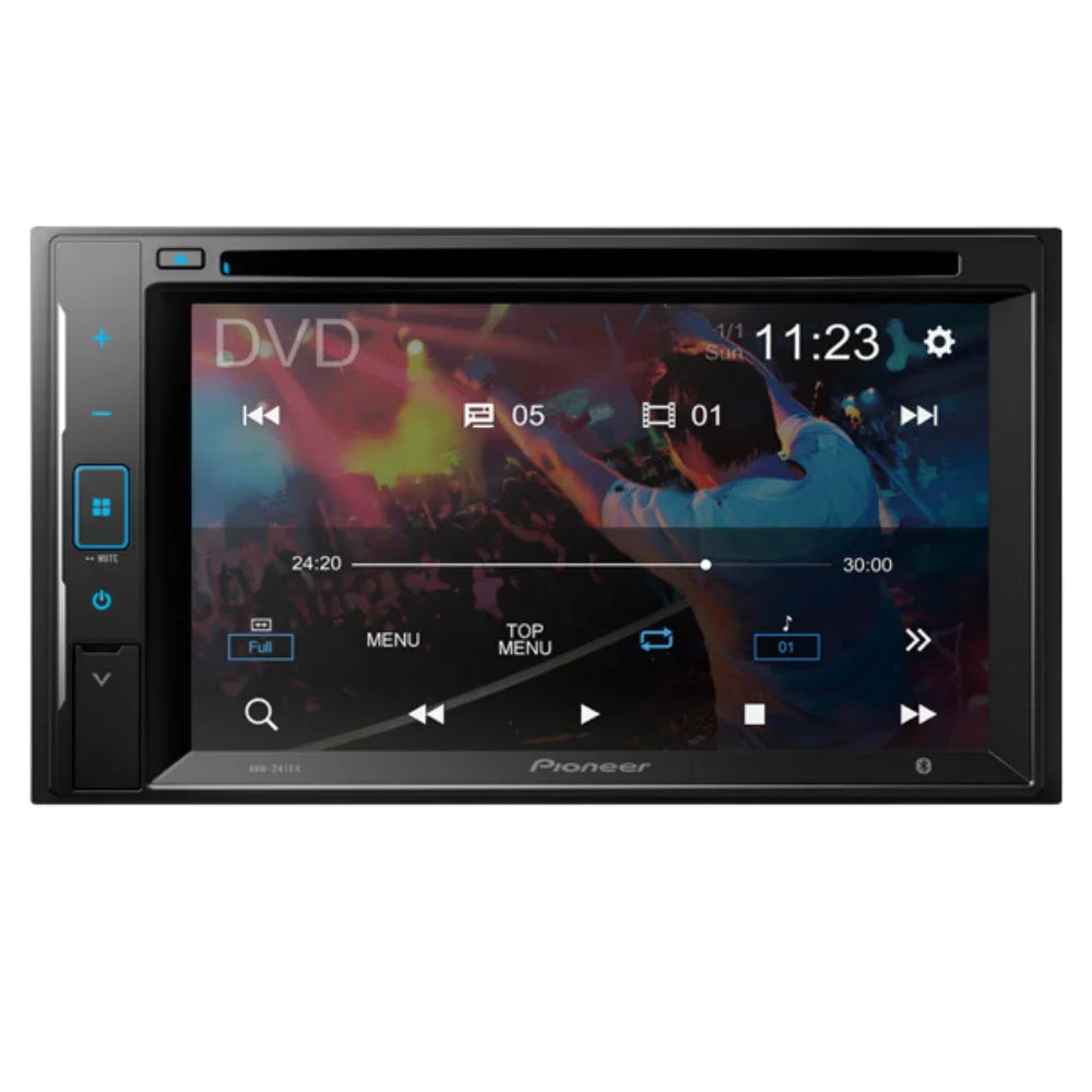 KIT2404 Bundle with Pioneer Multimedia DVD Car Sizetereo and Installation Kit - for 1994-1996 Oldsmobile Ninety-Eight / Bluetooth Touchscreen, Backup Camera, Double Din Dash Kit