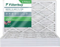 Filterbuy 10x32x1 MERV 13 Pleated HVAC AC Furnace Air Filters (6-Pack)